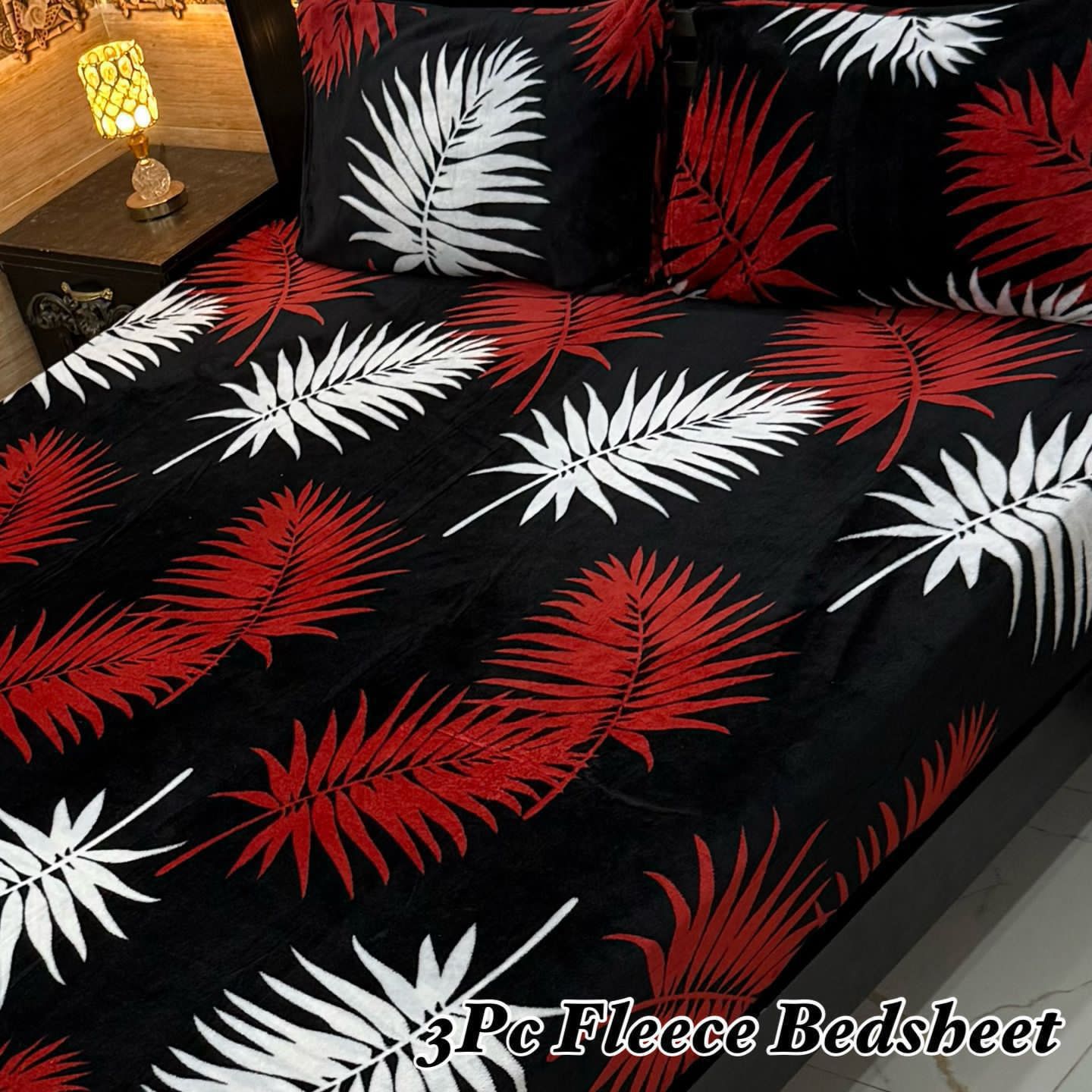 3Pc Fleece Bedsheet ❤️