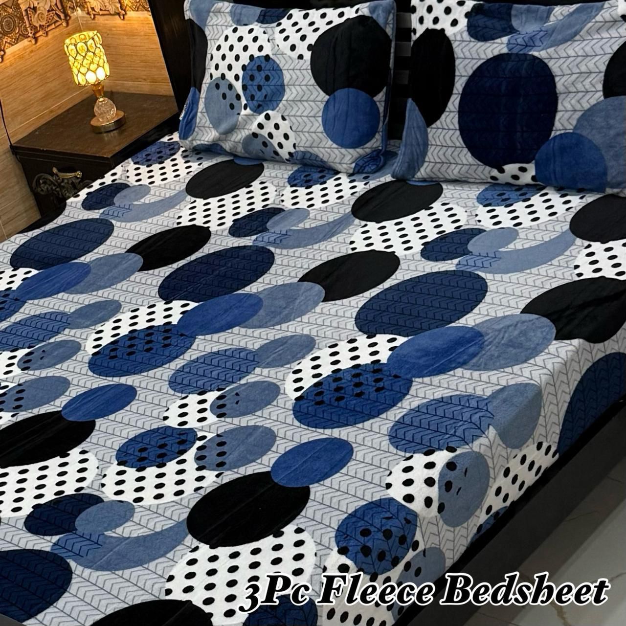 3Pc Fleece Bedsheet ❤️
