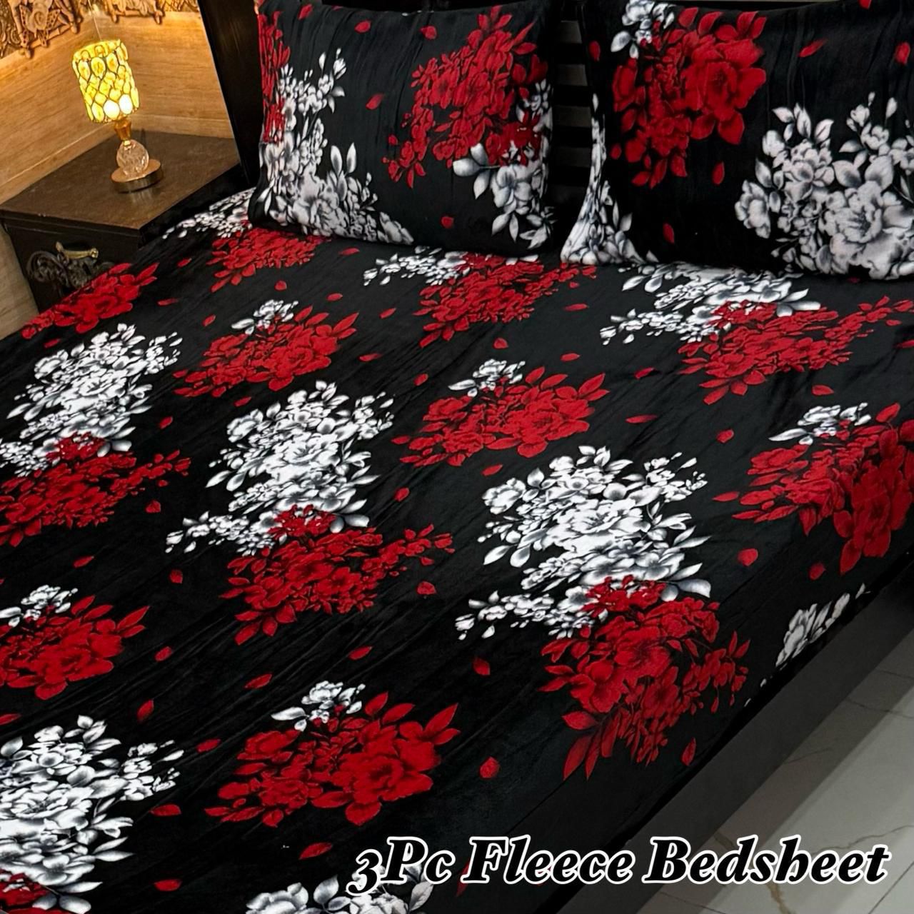 3Pc Fleece Bedsheet ❤️