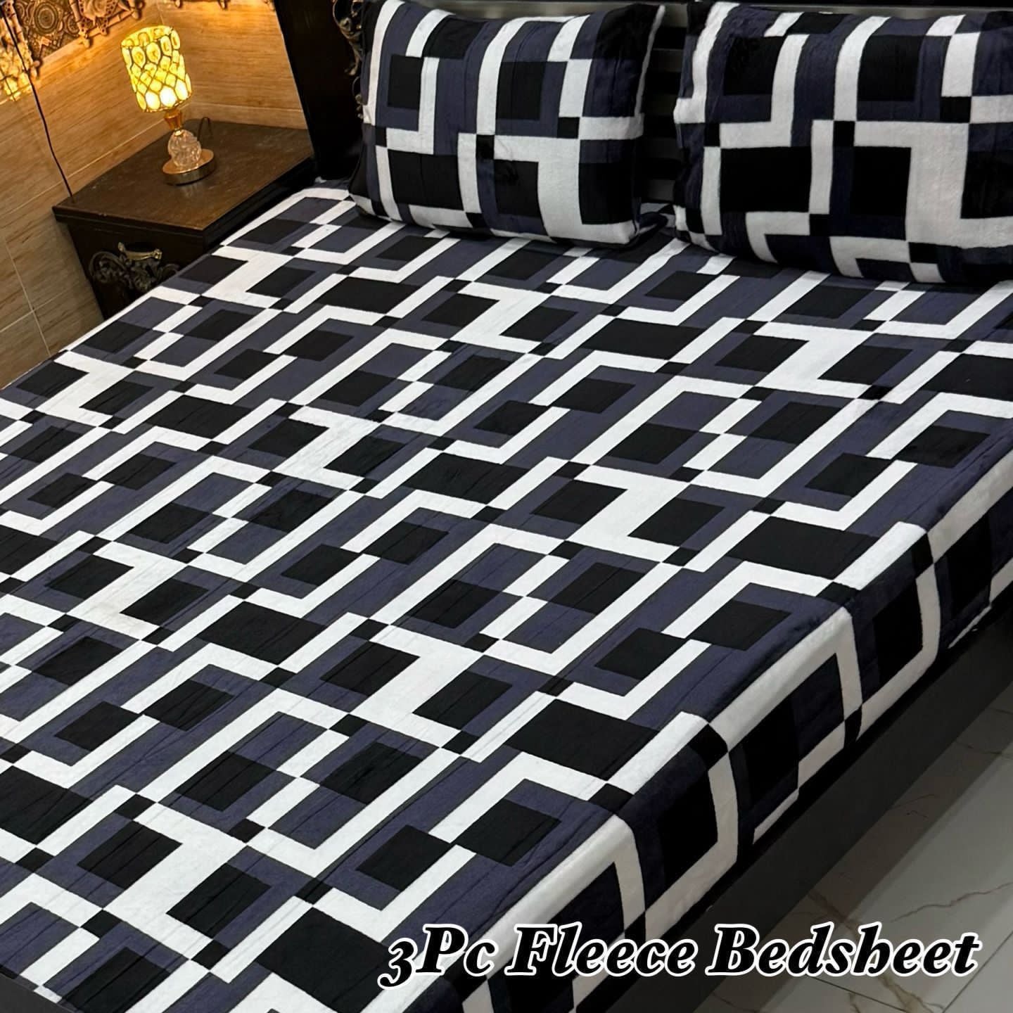 3Pc Fleece Bedsheet ❤️