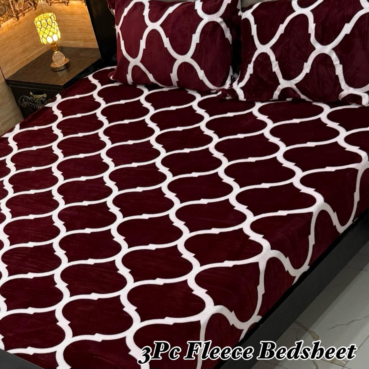 3Pc Fleece Bedsheet ❤️