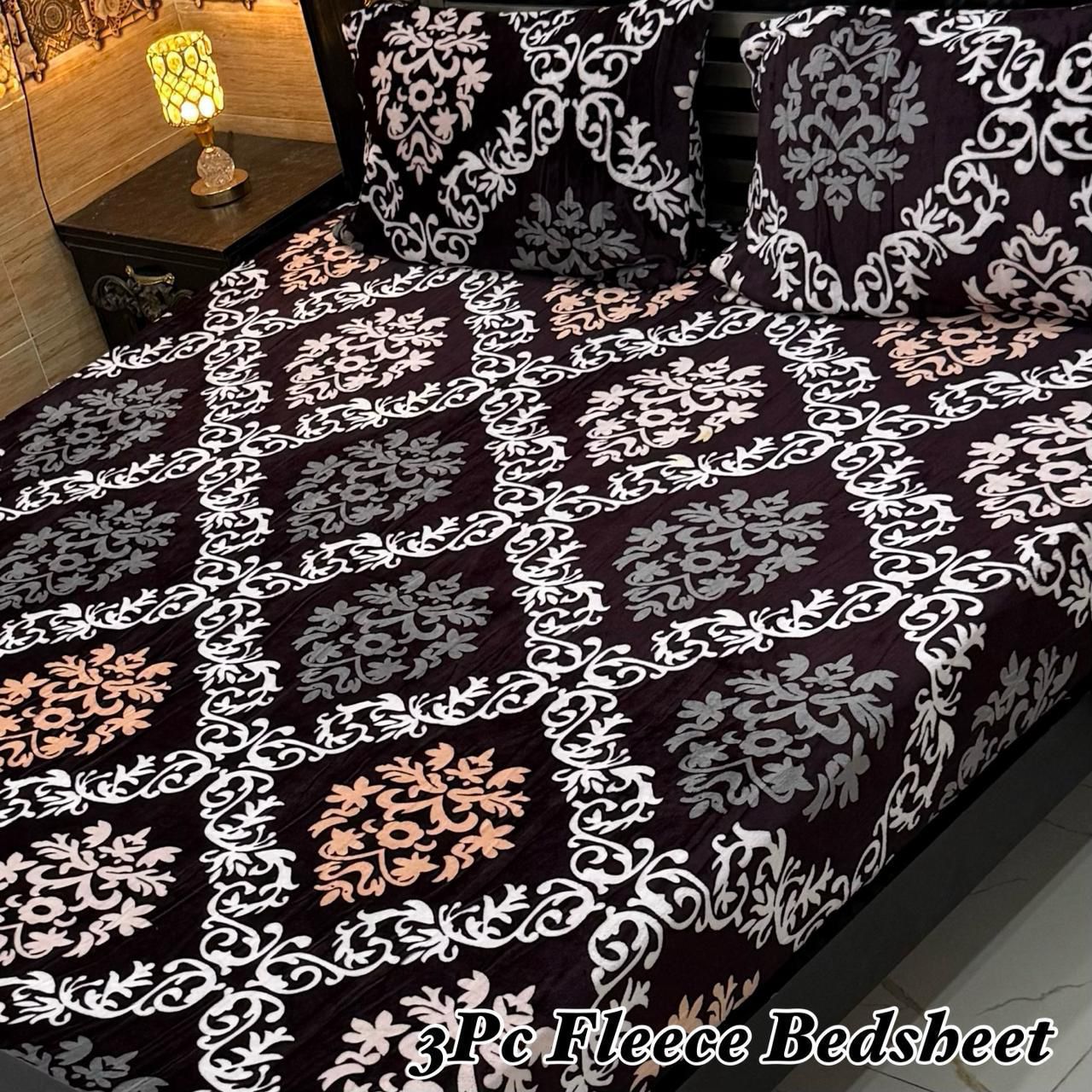 3Pc Fleece Bedsheet ❤️