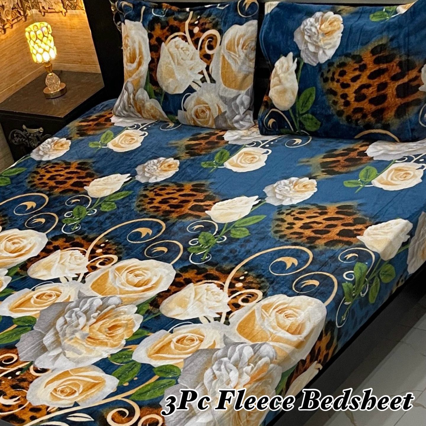 3Pc Fleece Bedsheet ❤️