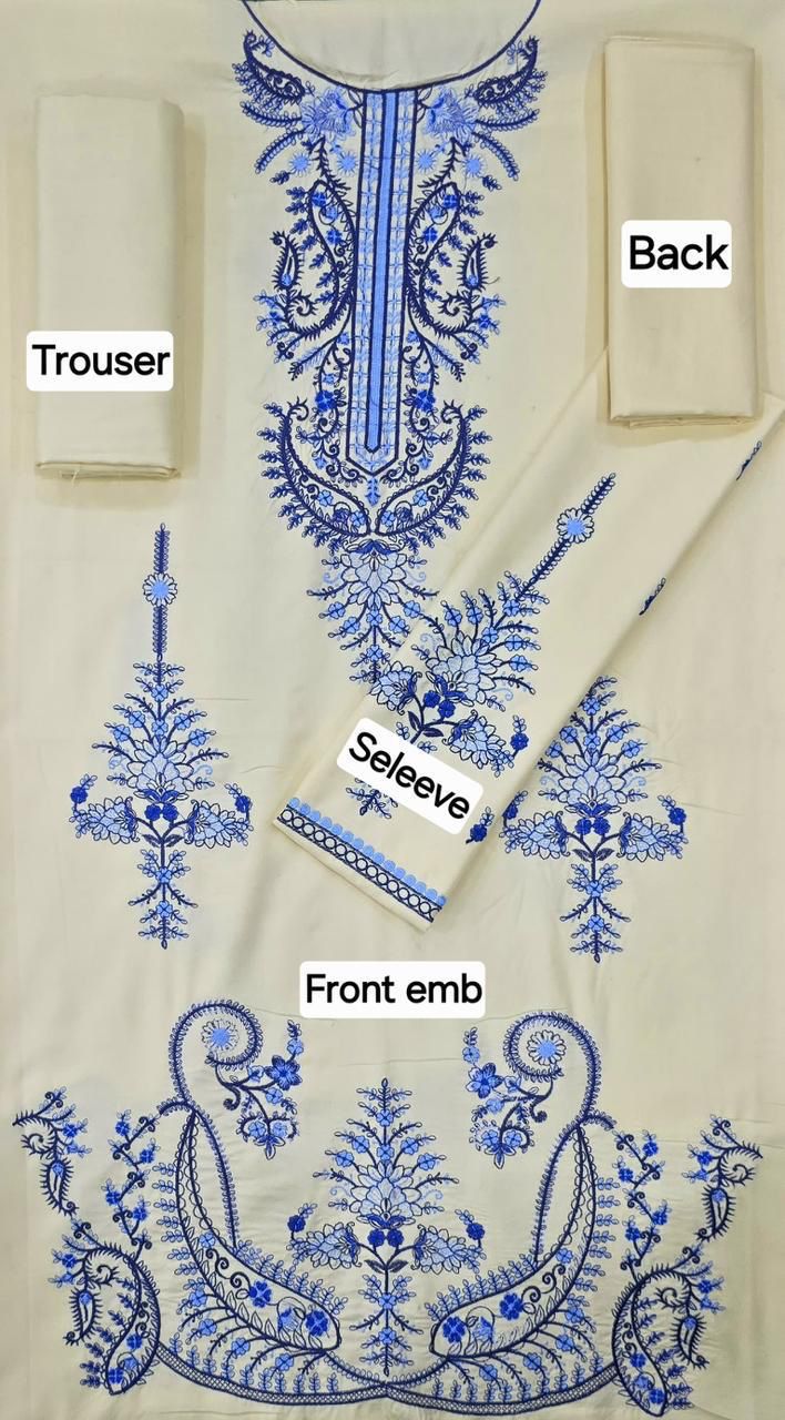 WINTER COLLECTION DHANAK EMB 3PCS