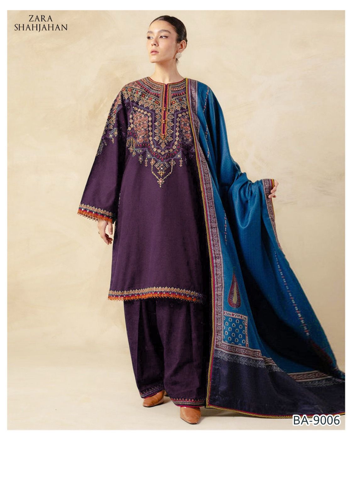 WINTER COLLECTION DHANAK EMB 3PCS