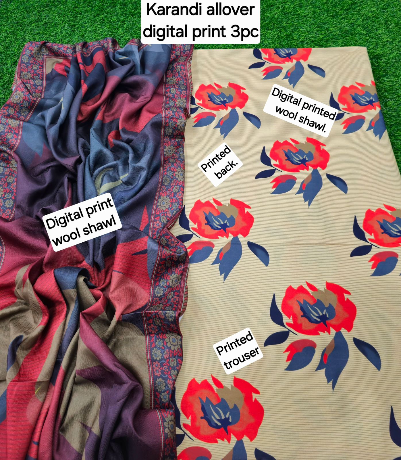 KARANDI collection 3pcs