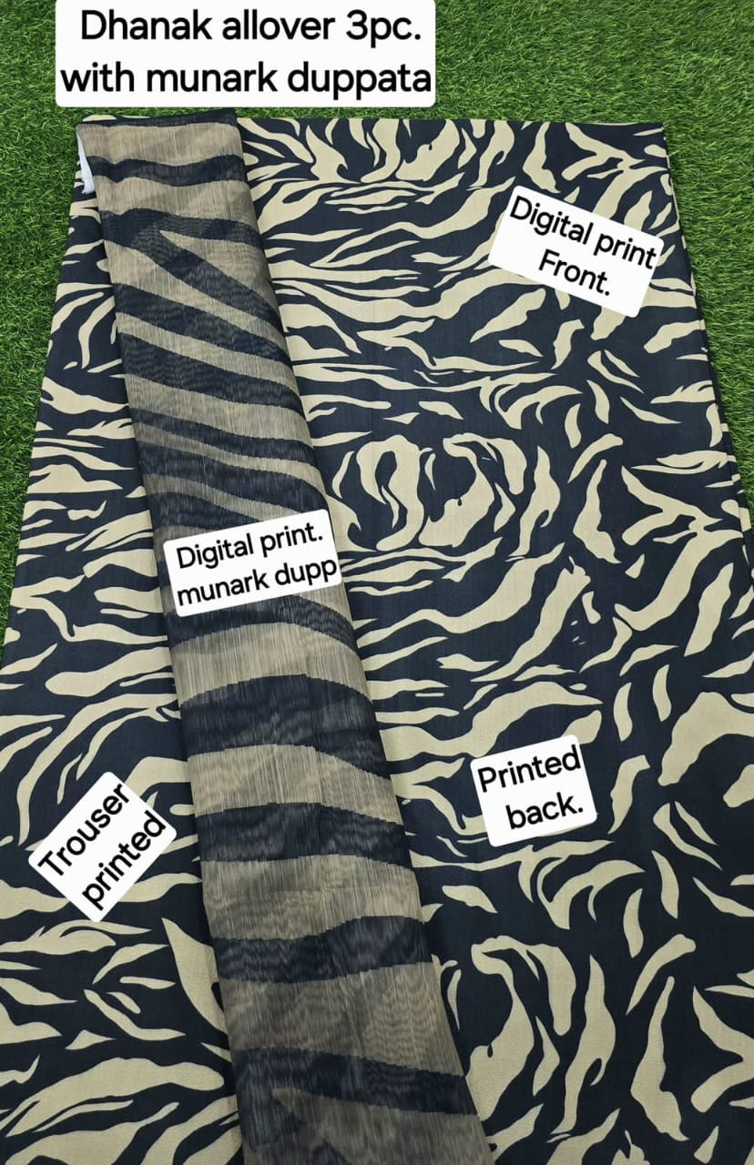 DHANAK DIGITAL PRINT 3pcs