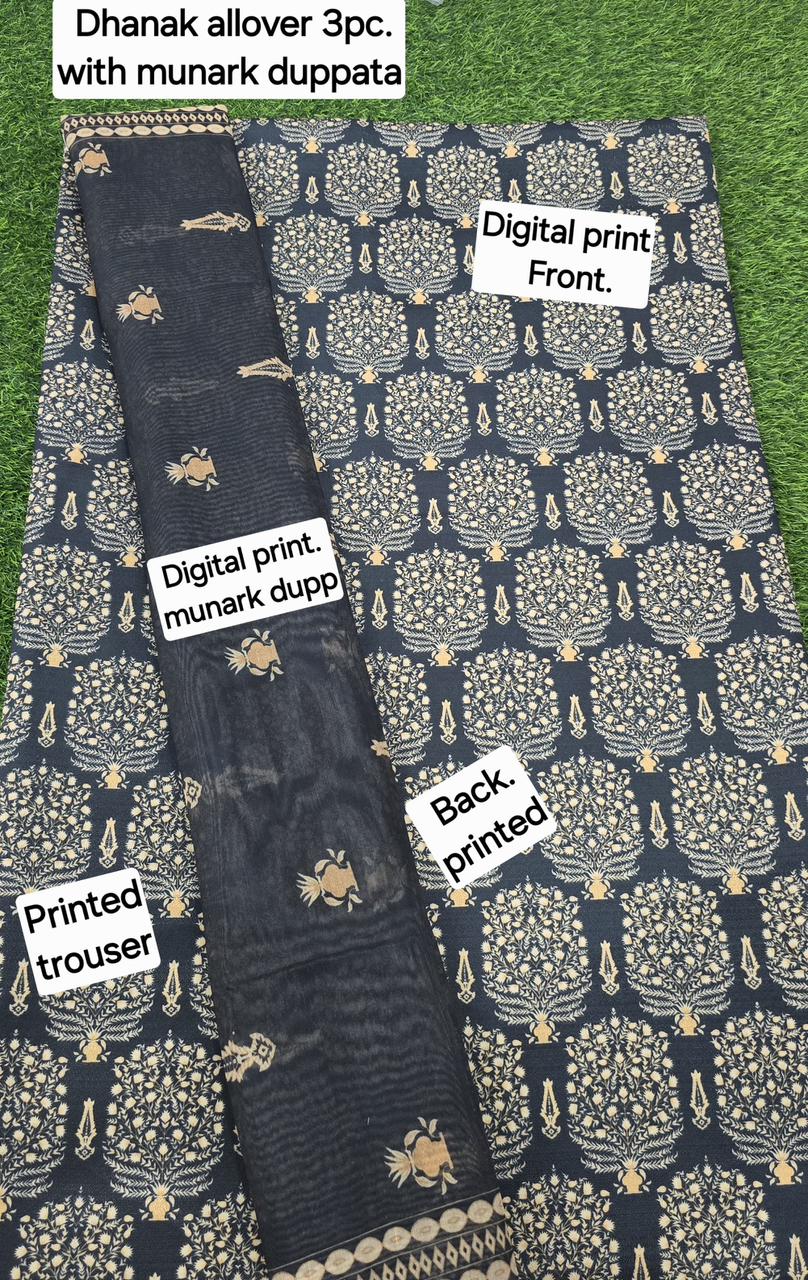 DHANAK DIGITAL PRINT 3pcs
