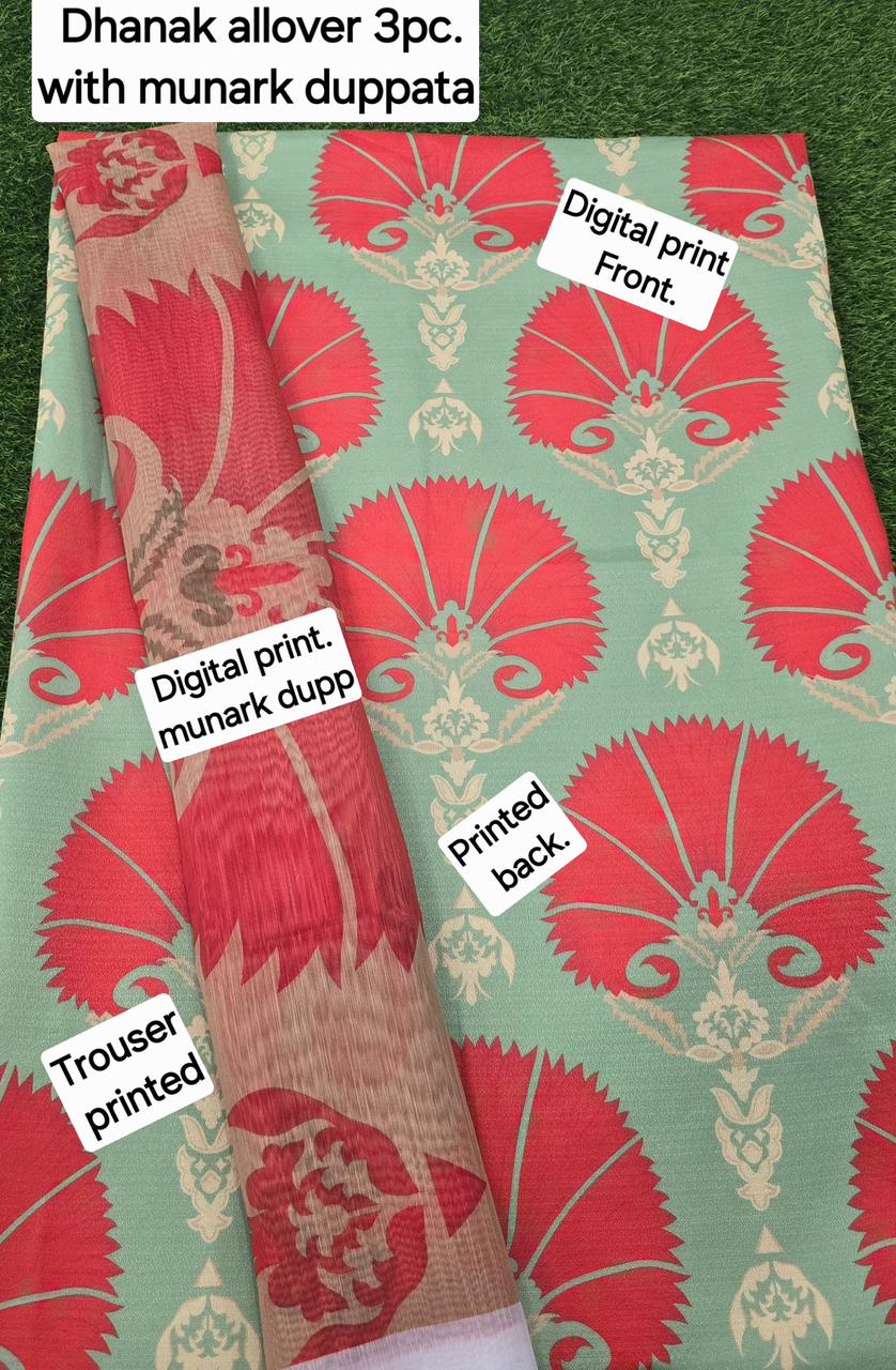 DHANAK DIGITAL PRINT 3pcs