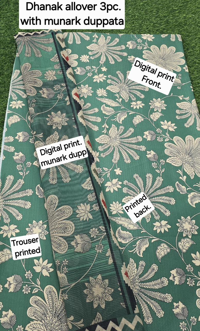 DHANAK DIGITAL PRINT 3pcs