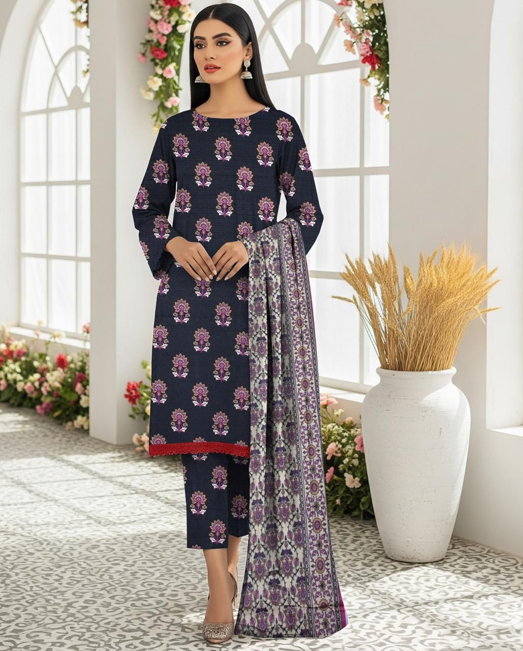 DHANAK DIGITAL PRINT 3pcs
