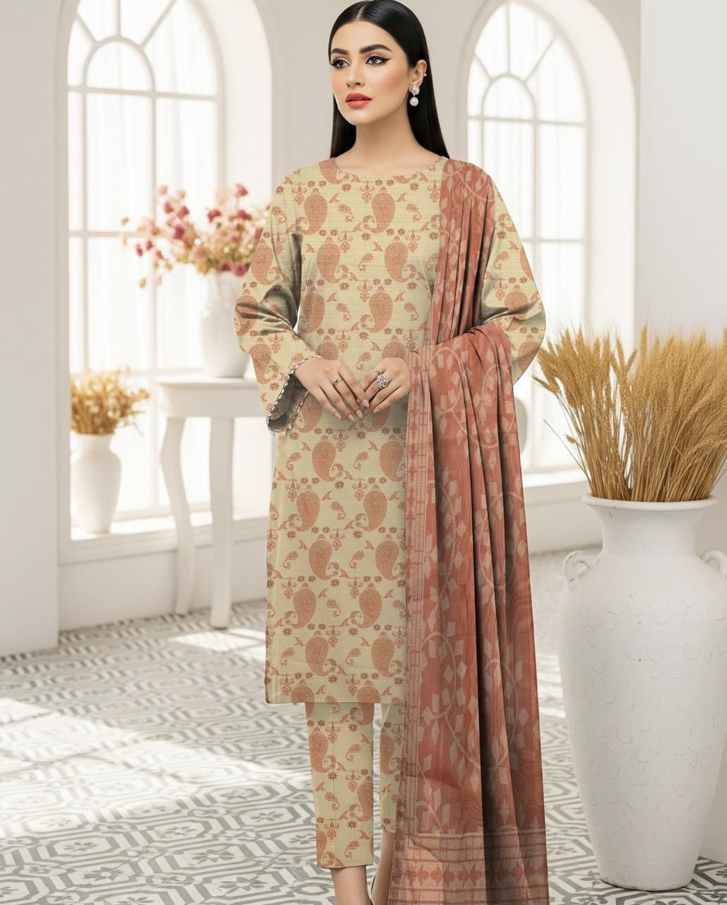 DHANAK DIGITAL PRINT 3pcs
