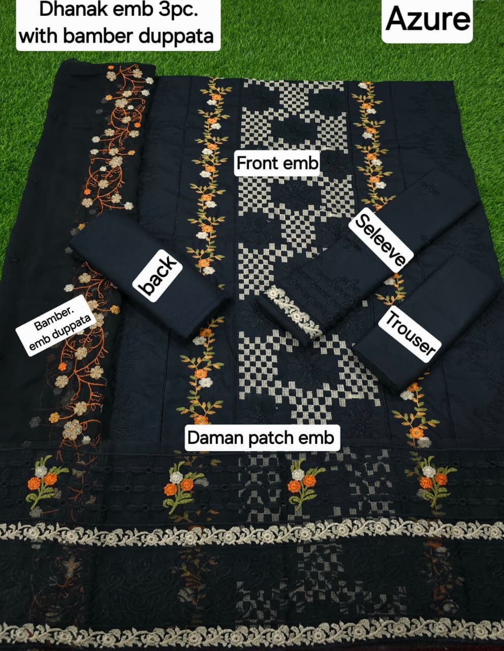 WINTER COLLECTION 3PC WITH BAMBER EMB DUPPATA