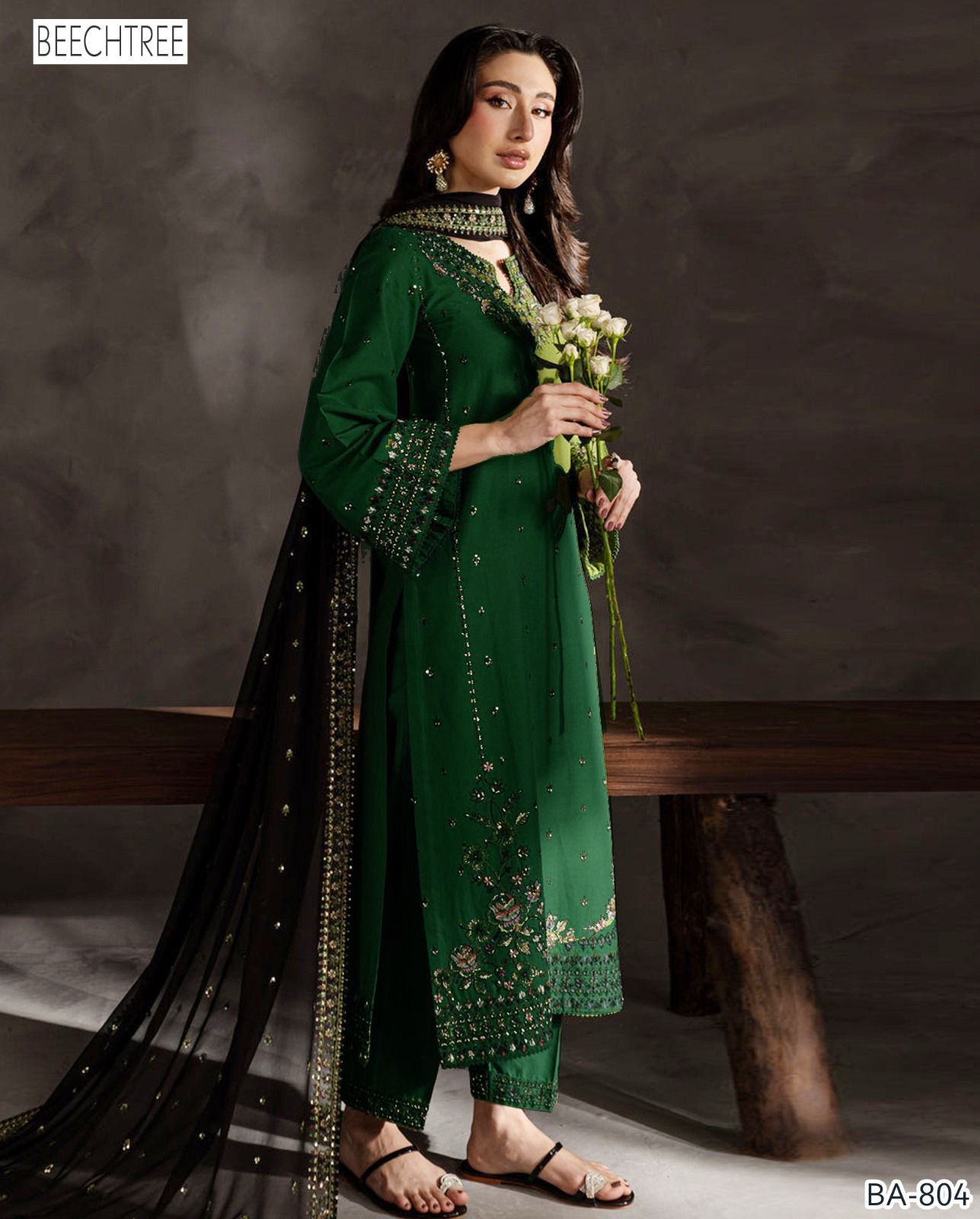 WINTER COLLECTION 3PC WITH BAMBER EMB DUPPATA