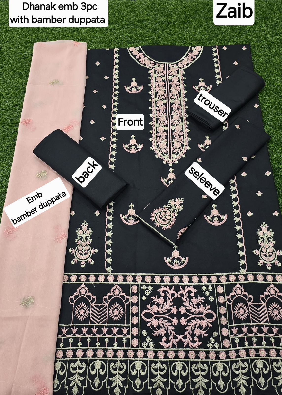 WINTER COLLECTION 3PC WITH BAMBER EMB DUPPATA