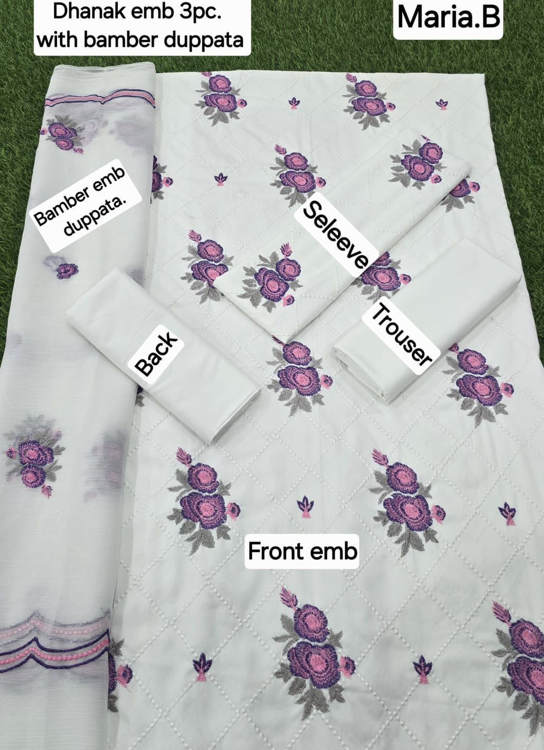 WINTER COLLECTION 3PC WITH BAMBER EMB DUPPATA