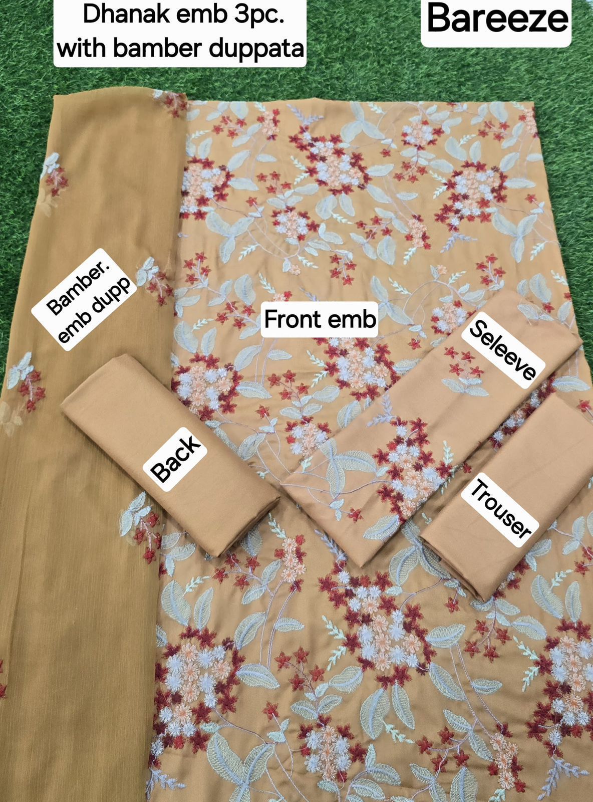WINTER COLLECTION 3PC WITH BAMBER EMB DUPPATA