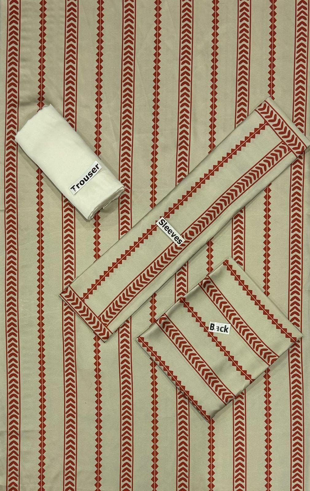 LULUSAR Digital Printed 2pc Fabric Silk