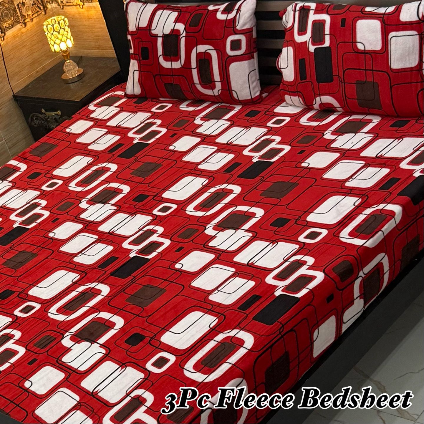 3Pc Fleece Bedsheet ❤️