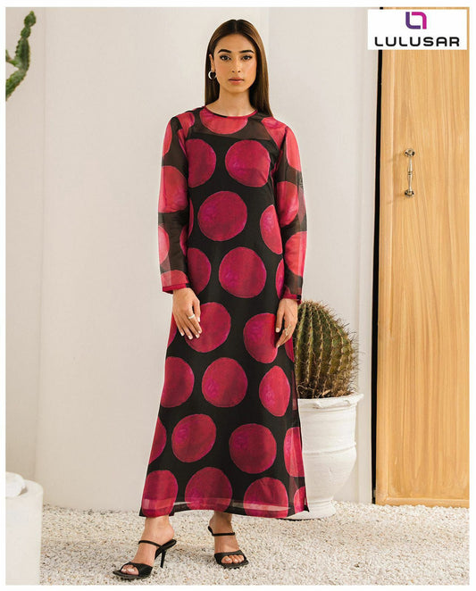 LULUSAR Digital Printed 2pc Fabric Silk