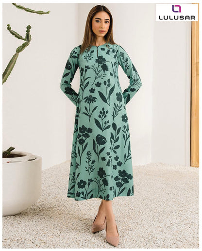 LULUSAR Digital Printed 2pc Fabric Silk