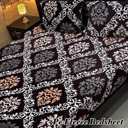 3Pc Fleece Bedsheet ❤️