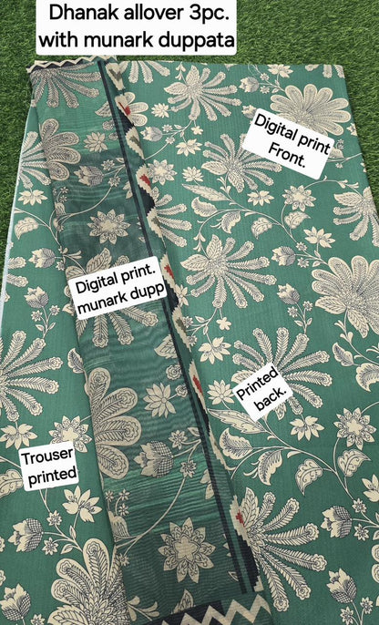 DHANAK DIGITAL PRINT 3pcs