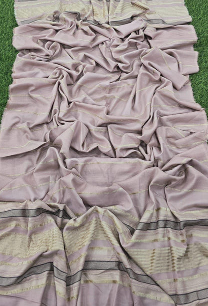 BANADORA DHANAK EMB 3pc WITH DHANAK CHAMKI VELVET SHAWL WINTER COLLECTION