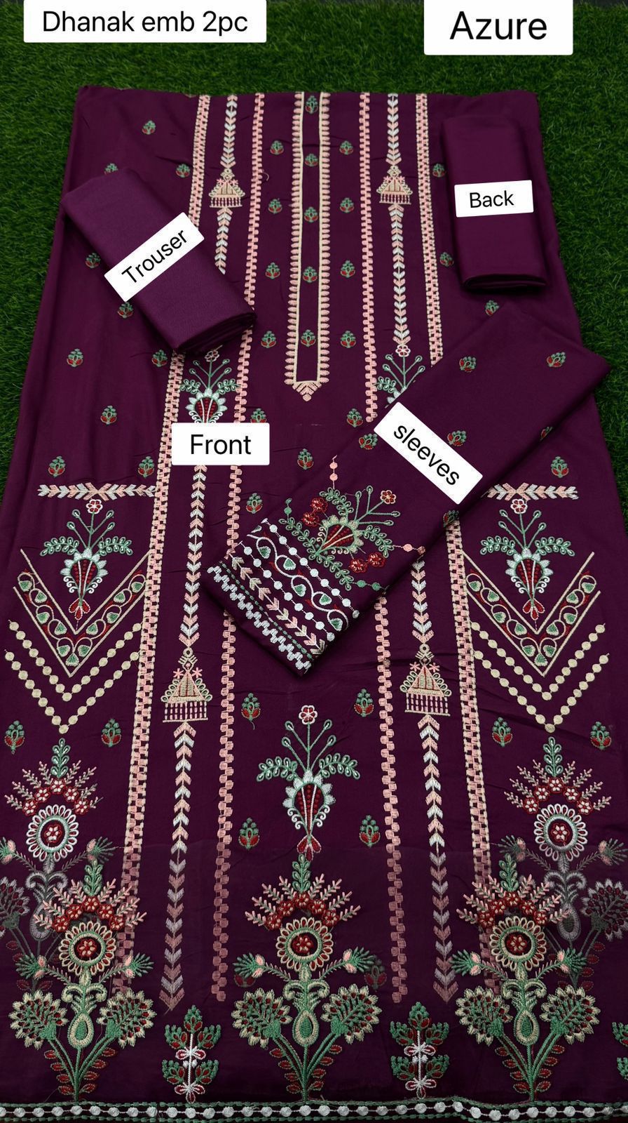WINTER COLLECTION DHANAK EMB 2PC