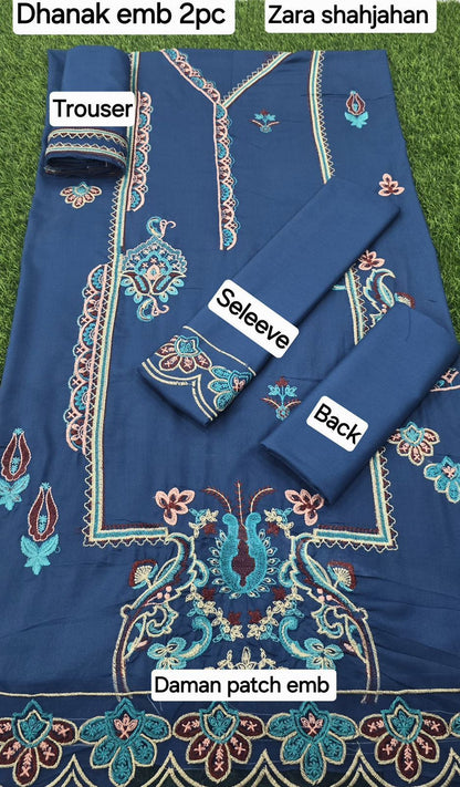 WINTER COLLECTION DHANAK EMB 2PC