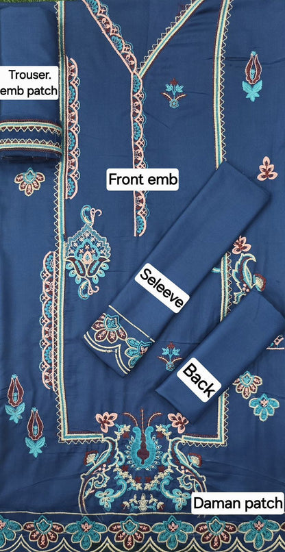 WINTER COLLECTION DHANAK EMB 2PC