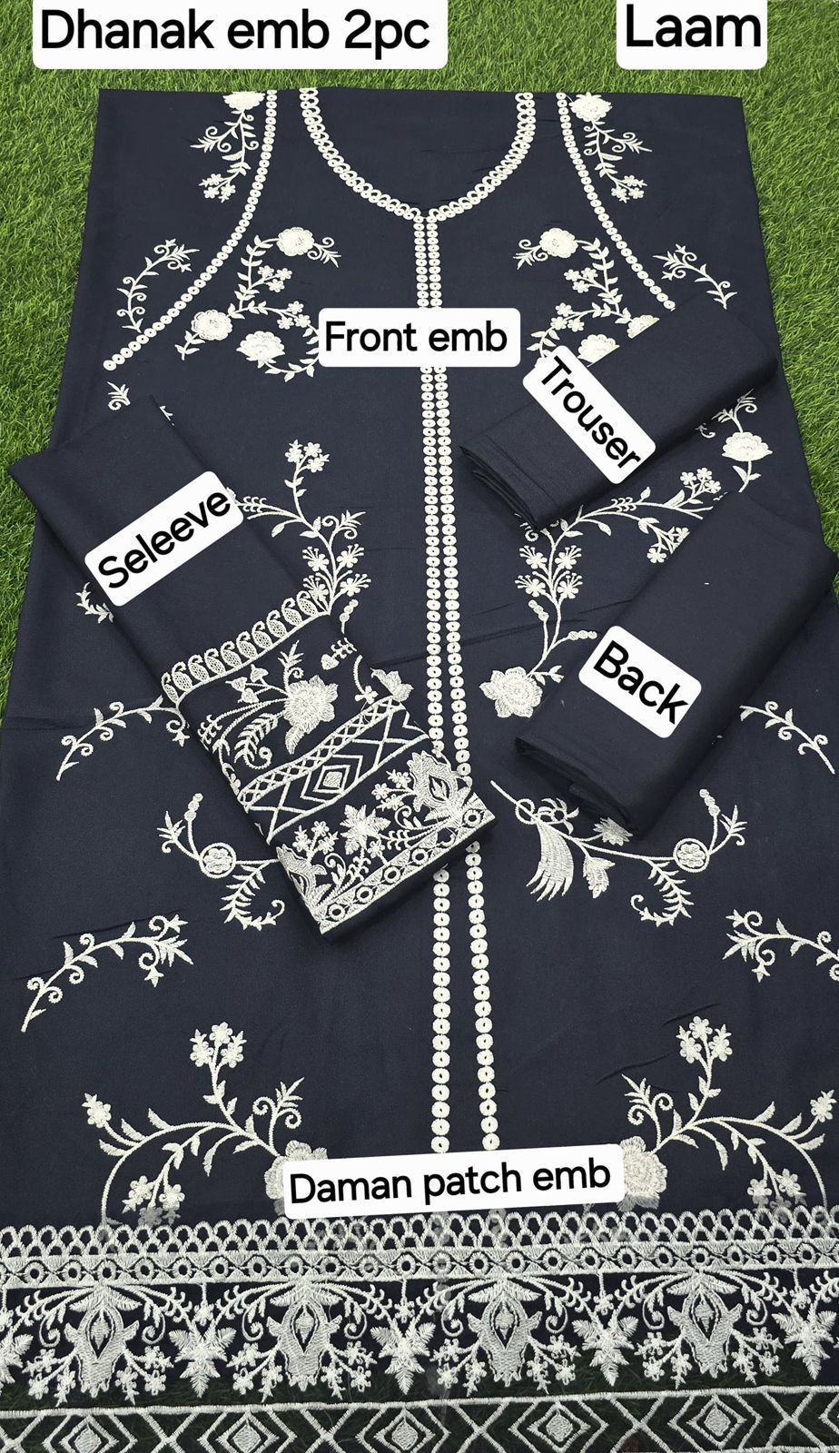 WINTER COLLECTION DHANAK EMB 2PC