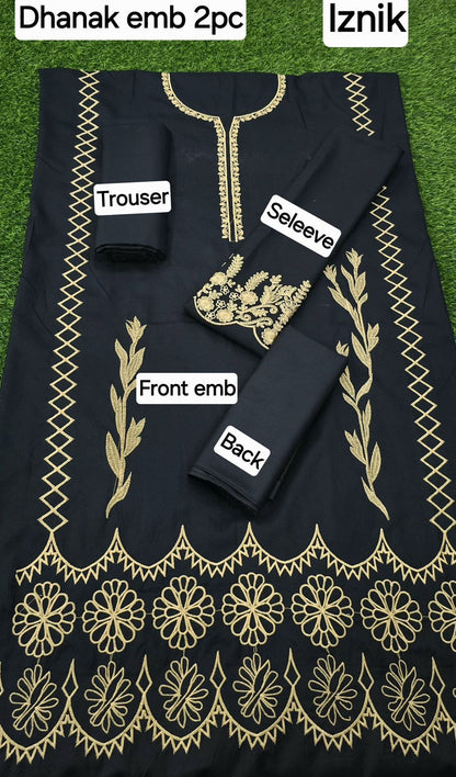 WINTER COLLECTION DHANAK EMB 2PC