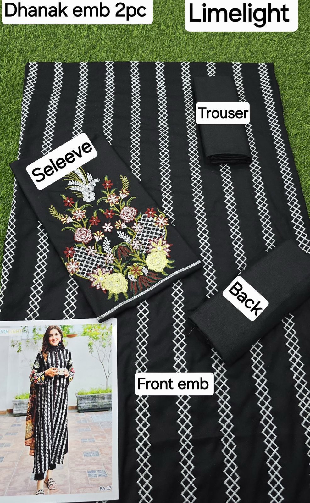WINTER COLLECTION DHANAK EMB 2PC