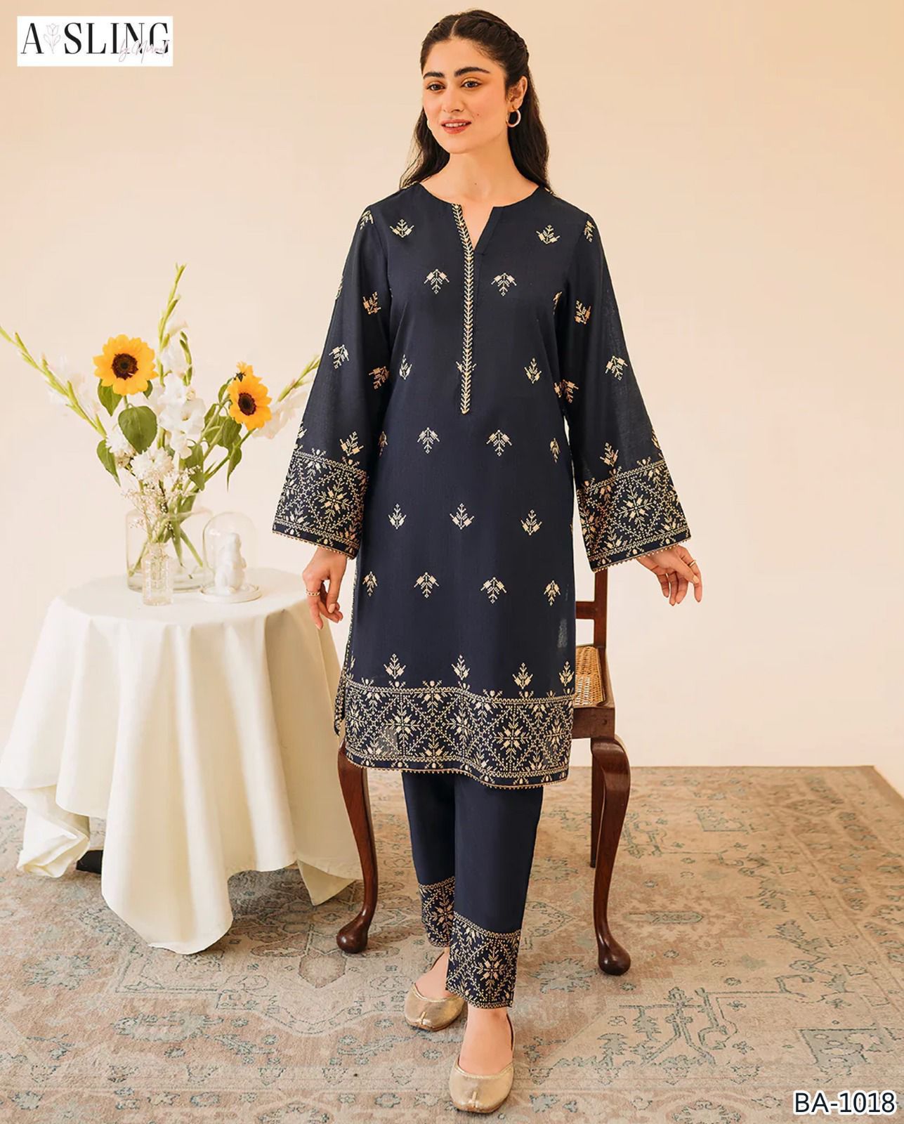 WINTER COLLECTION DHANAK EMB 2PC
