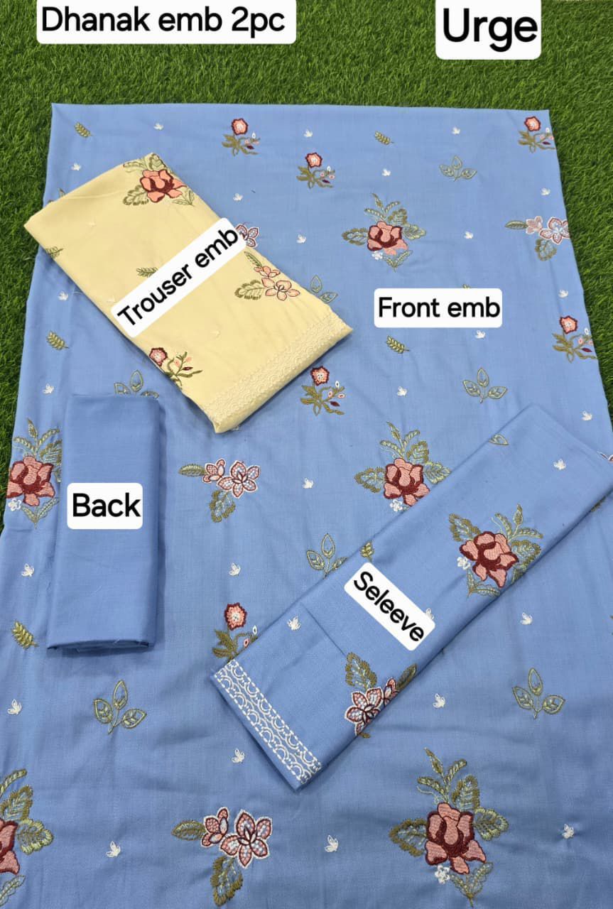 WINTER COLLECTION DHANAK EMB 2PC