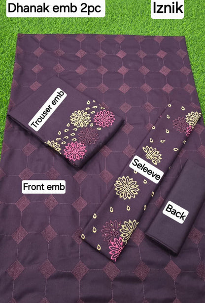WINTER COLLECTION DHANAK EMB 2PC