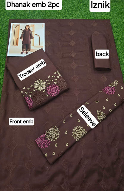 WINTER COLLECTION DHANAK EMB 2PC