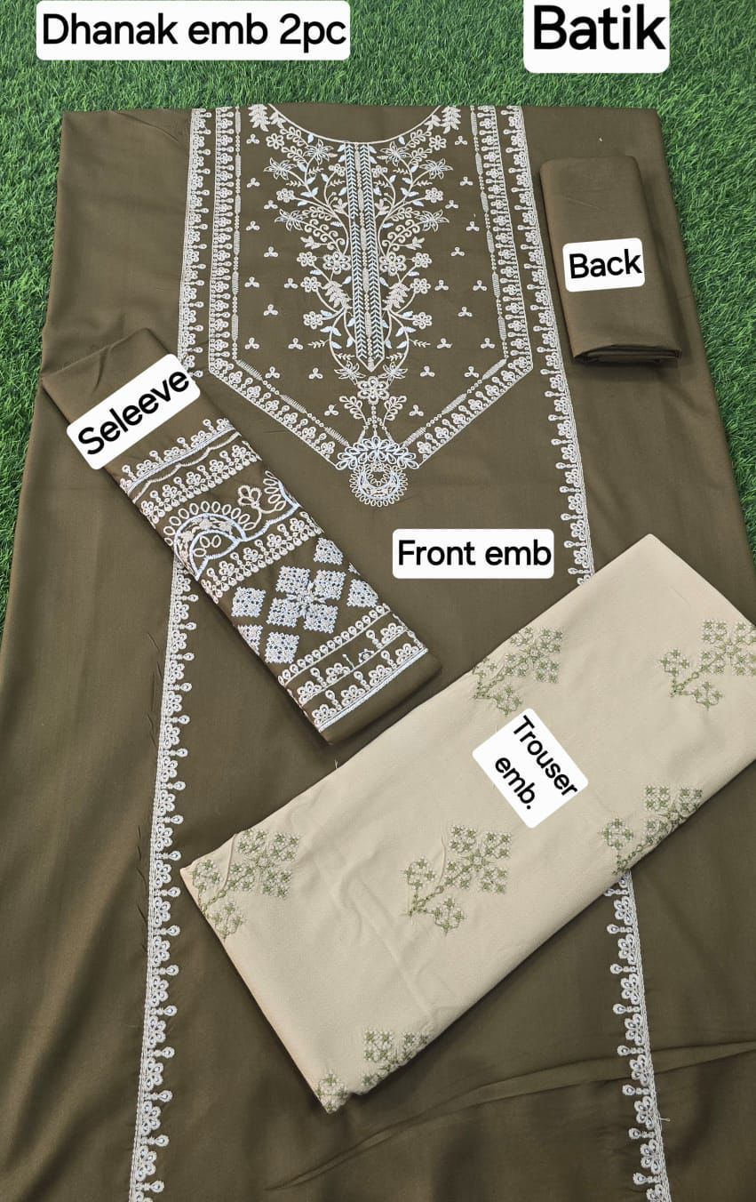 WINTER COLLECTION DHANAK EMB 2PC