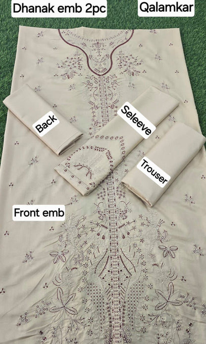 WINTER COLLECTION DHANAK EMB 2PC