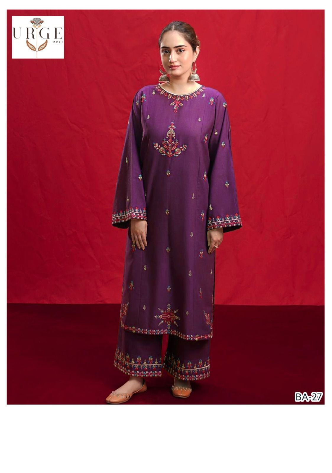 WINTER COLLECTION DHANAK EMB 2PC