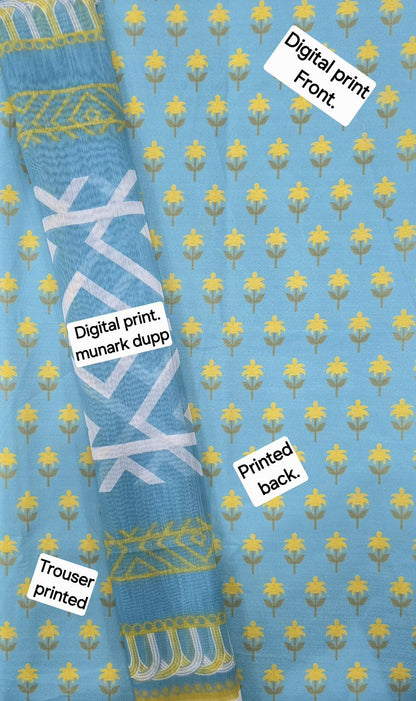DHANAK EMB 3pc WITH DHANAK EMB DUPPATA